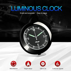 Car Clock Luminous Mini Automobiles Internal Stick-On Digital